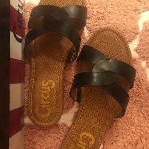 Sam Edelman black flats. Size 7